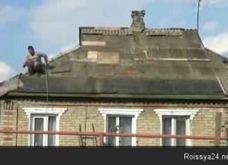 Любителя русского языка забросило на крышу взрывом карателей