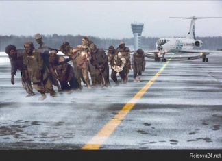 Прислали на редакционную почту. Говорят, это Фергюсон. Что ж, не удивлены. Странно только, что в упряжке не негры