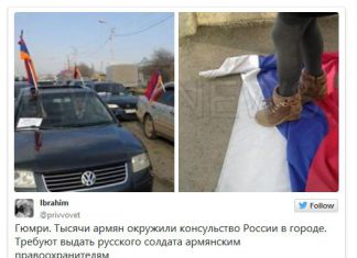 Армяне хотят растерзать одного из «вежливых людей»