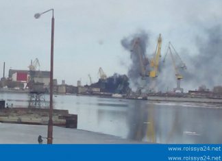 В Северодвинске горит атомный богоносец «Орёл»