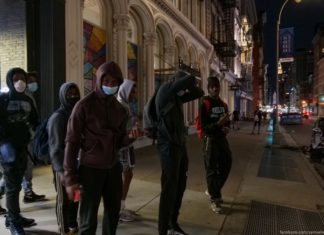 Мародеры разгромили элитный район Нью-Йорка