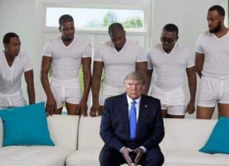 Великая Черножопая Революция: Встанет ли Трамп на колени?