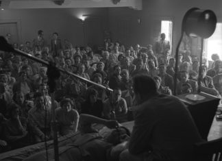 Лафайет Рональд Хаббард проводит семинар по дианетике, Лос–Анджелес,1950 год