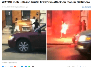 Белых сжигают живьём в Балтиморе
