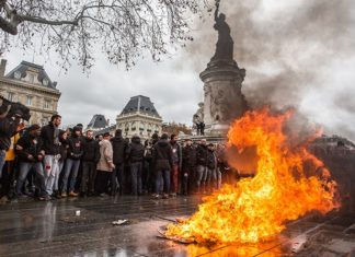 Черный майдан проник и во Францию. Негры жгут.